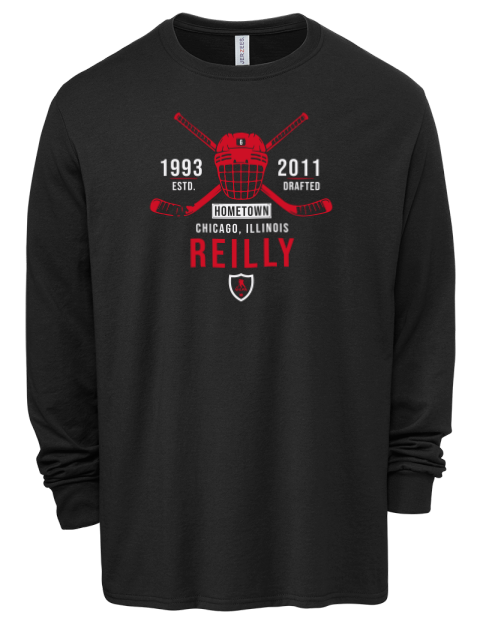 Heritage Mike Reilly Men's Premium Blend Long Sleeve-T-Shirt | Swagsta