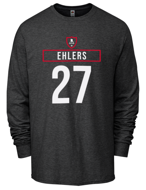 Away Jersey Nikolaj Ehlers Men's Long-Sleeve T-Shirt | Swagsta