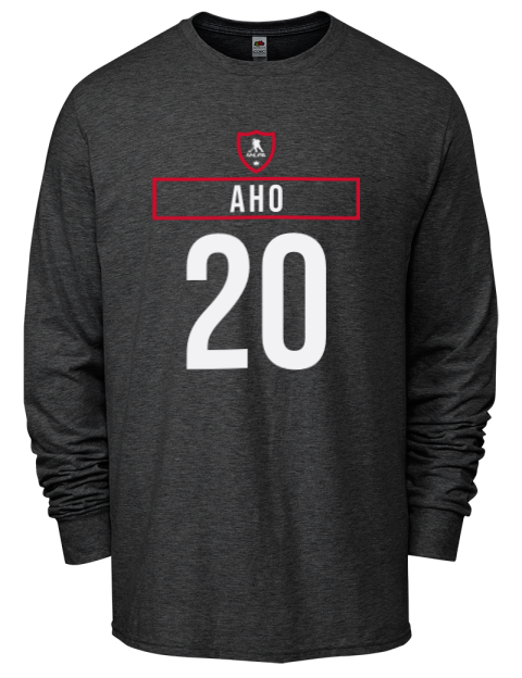 Away Jersey Sebastian Aho Men's Long-Sleeve T-Shirt | Swagsta