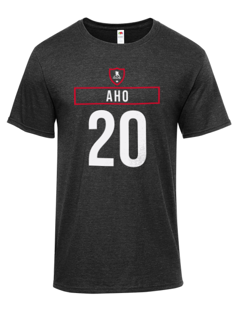 Away Jersey Sebastian Aho Iconic Men's T-Shirt | Swagsta
