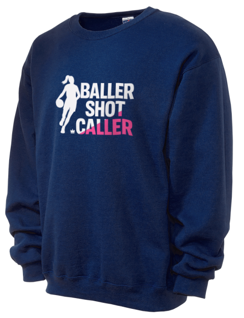 Baller Shot Caller She Got Game Unisex Crewneck Sweatshirt | Swagsta