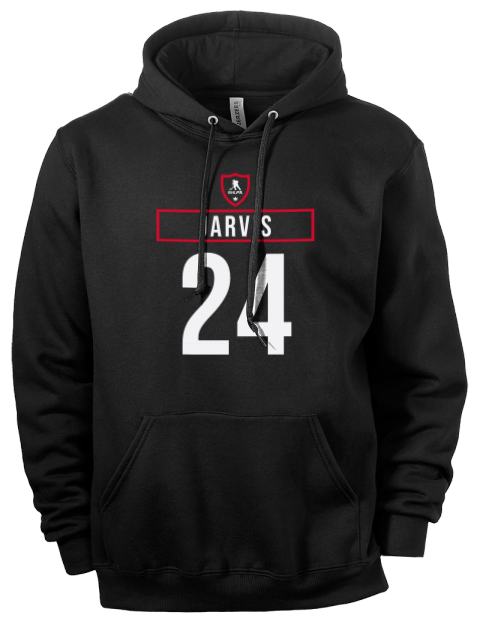 Away Jersey Seth Jarvis Eco Premium Unisex Hooded Sweatshirt | Swagsta
