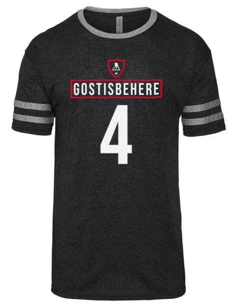 Away Jersey Shayne Gostisbehere Men's Tri-Blend T-Shirt | Swagsta