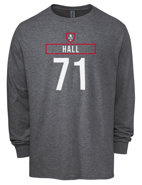Away Jersey Taylor Hall Men's Premium Blend Long Sleeve-T-Shirt | Swagsta