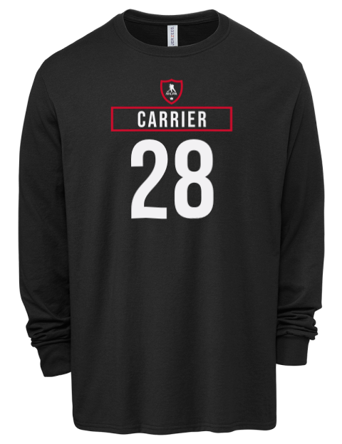 Away Jersey William Carrier Men's Premium Blend Long Sleeve-T-Shirt | Swagsta
