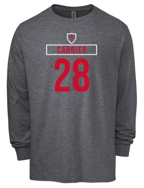 Home Jersey William Carrier Men's Premium Blend Long Sleeve-T-Shirt | Swagsta