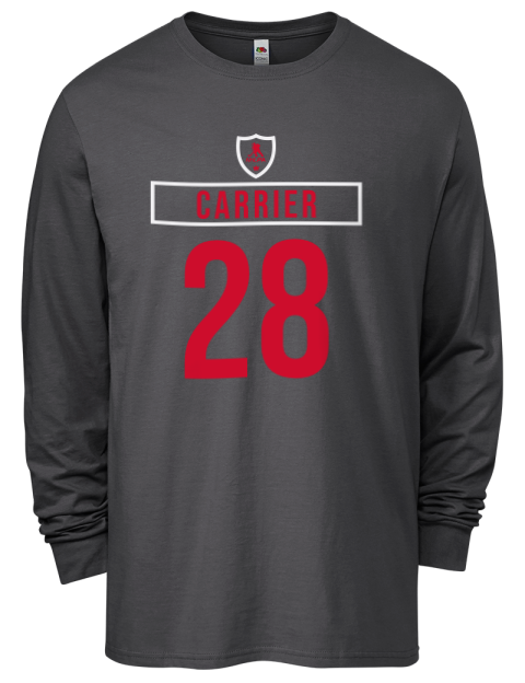Home Jersey William Carrier Men's Long-Sleeve T-Shirt | Swagsta