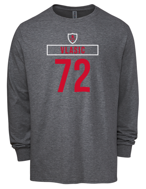 Away Jersey Alex Vlasic Men's Premium Blend Long Sleeve-T-Shirt | Swagsta