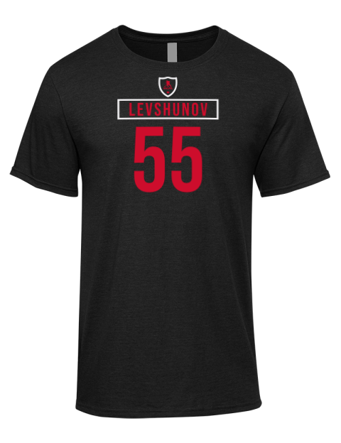 Away Jersey Artyom Levshunov Premium Ring-Spun Cotton Unisex T-Shirt | Swagsta