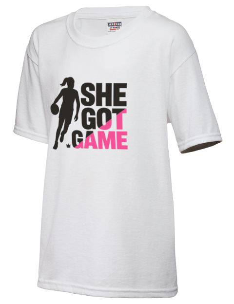 Got Game She Got Game Youth T-Shirt | Swagsta