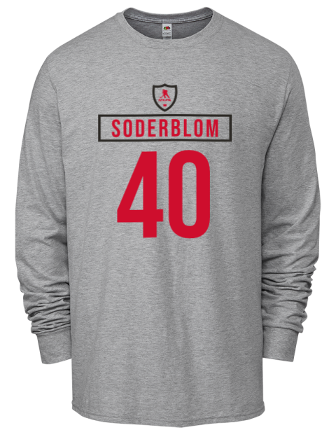 Home Jersey Arvid Soderblom Men's Long-Sleeve T-Shirt | Swagsta
