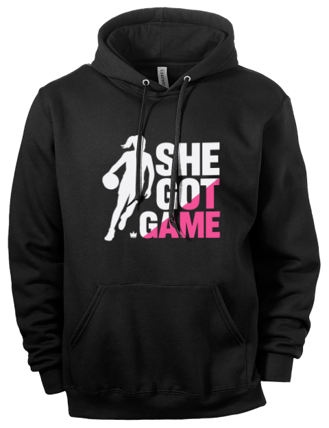 She Got Game She Got Game Eco Premium Unisex Hooded Sweatshirt | Swagsta