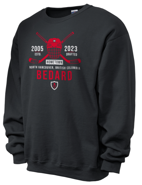 Heritage Connor Bedard Unisex Crewneck Sweatshirt | Swagsta