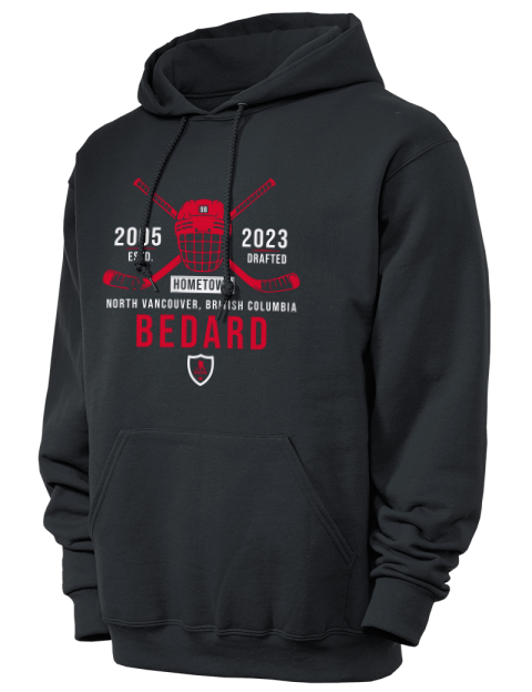 Heritage Connor Bedard Unisex Hooded Sweatshirt | Swagsta