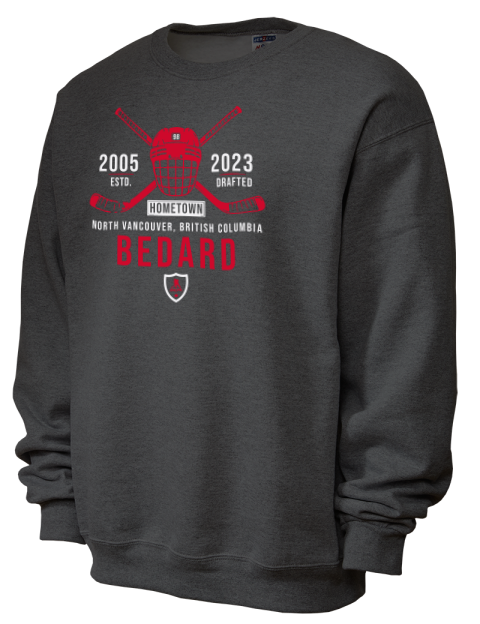 Heritage Connor Bedard Unisex Crewneck Sweatshirt | Swagsta