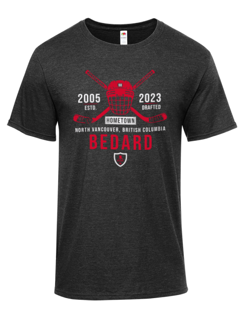 Heritage Connor Bedard Iconic Men's T-Shirt | Swagsta