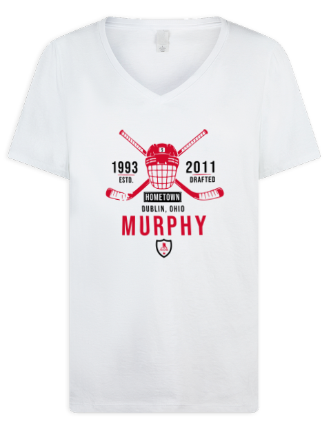Classic Heritage Connor Murphy Premium Ladies V-Neck T-Shirt | Swagsta