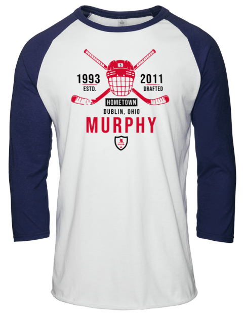 Classic Heritage Connor Murphy Unisex Premium Three-Quarter Raglan T-Shirt | Swagsta