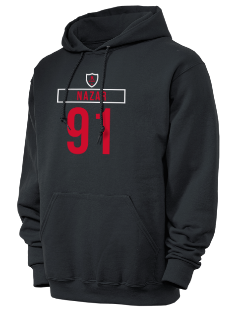 Away Jersey Frank Nazar Unisex Hooded Sweatshirt | Swagsta