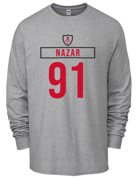 Home Jersey Frank Nazar Men's Long-Sleeve T-Shirt | Swagsta