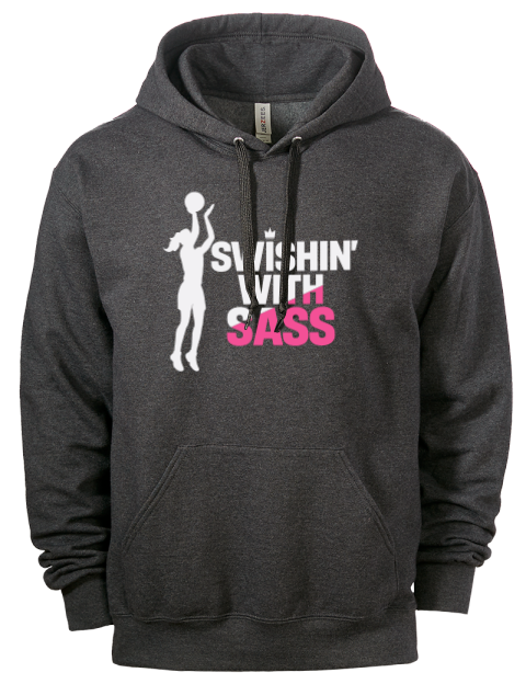 Swish’n With Sass She Got Game Eco Premium Unisex Hooded Sweatshirt | Swagsta