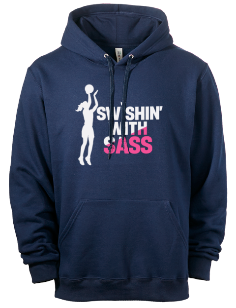 Swish’n With Sass She Got Game Eco Premium Unisex Hooded Sweatshirt | Swagsta