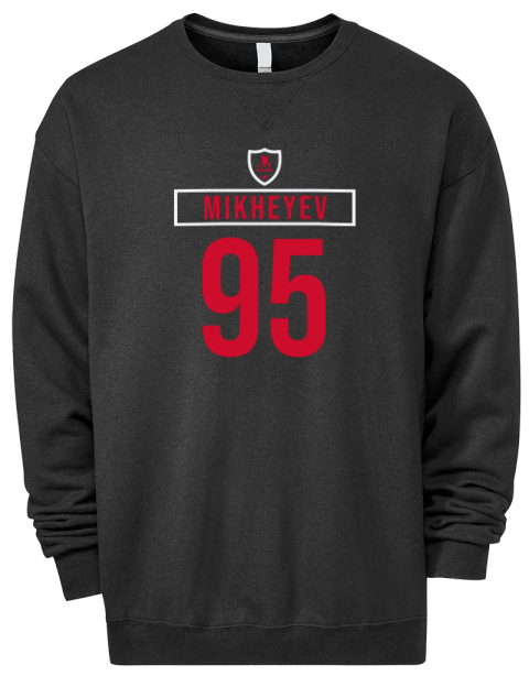 Away Jersey Ilya Mikheyev Premium Unisex Crewneck Sweatshirt | Swagsta