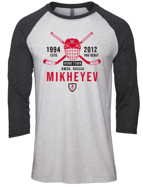 Classic Heritage Ilya Mikheyev Unisex Premium Three-Quarter Raglan T-Shirt | Swagsta