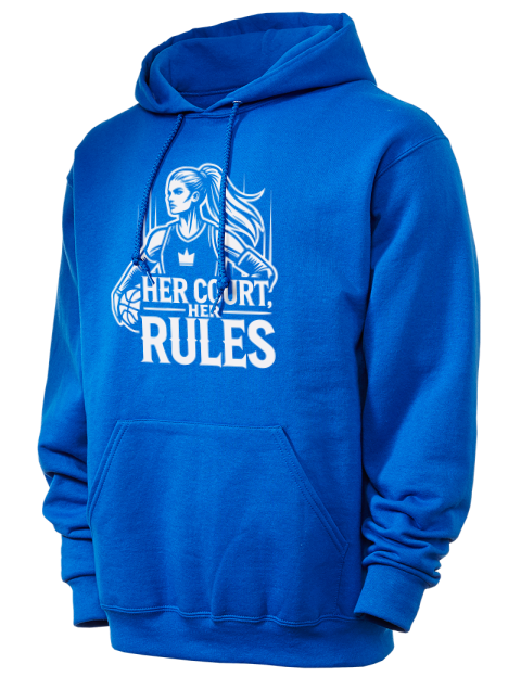 Her Court Her Rules She Got Game Unisex Hooded Sweatshirt | Swagsta