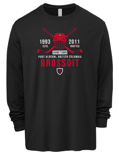 Heritage Laurent Brossoit Men's Premium Blend Long Sleeve-T-Shirt | Swagsta