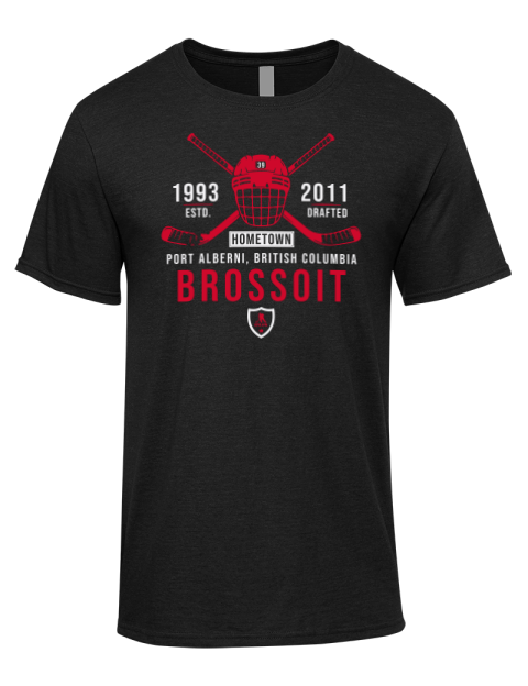 Heritage Laurent Brossoit Premium Ring-Spun Cotton Unisex T-Shirt | Swagsta