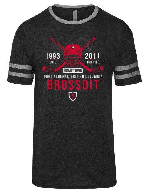 Heritage Laurent Brossoit Men's Tri-Blend T-Shirt | Swagsta