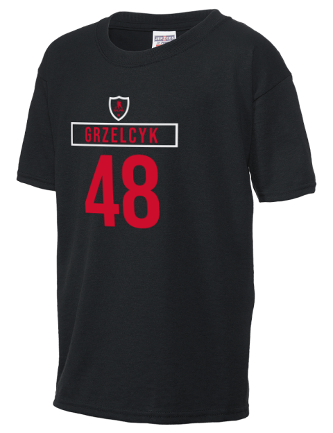 Away Jersey Matt Grzelcyk Youth T-Shirt | Swagsta