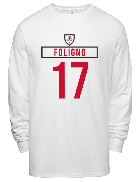 Home Jersey Nick Foligno Men's Long-Sleeve T-Shirt | Swagsta