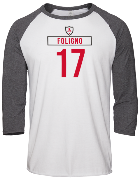 Home Jersey Nick Foligno Unisex Premium Three-Quarter Raglan T-Shirt | Swagsta