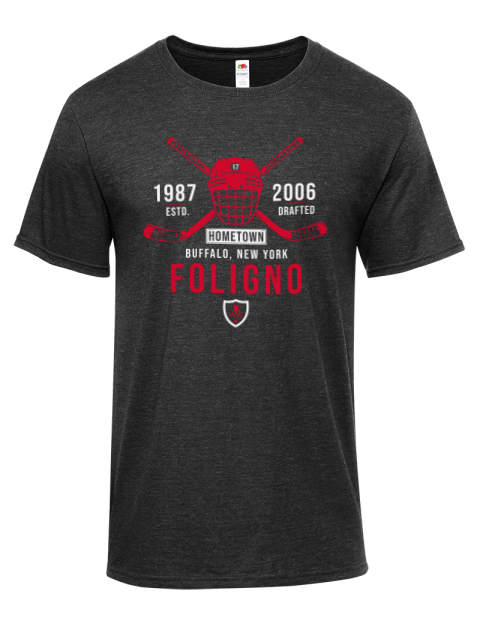 Heritage Nick Foligno Iconic Men's T-Shirt | Swagsta