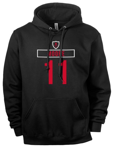 Away Jersey Oliver Moore Eco Premium Unisex Hooded Sweatshirt | Swagsta