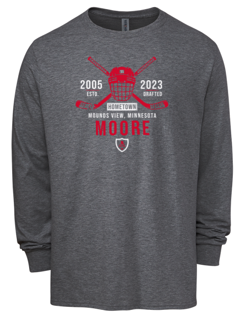 Heritage Oliver Moore Men's Premium Blend Long Sleeve-T-Shirt | Swagsta