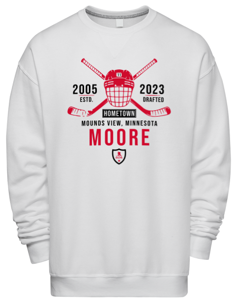 Classic Heritage Oliver Moore Premium Unisex Crewneck Sweatshirt | Swagsta