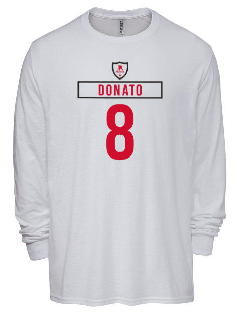 Home Jersey Ryan Donato Men's Premium Blend Long Sleeve-T-Shirt | Swagsta