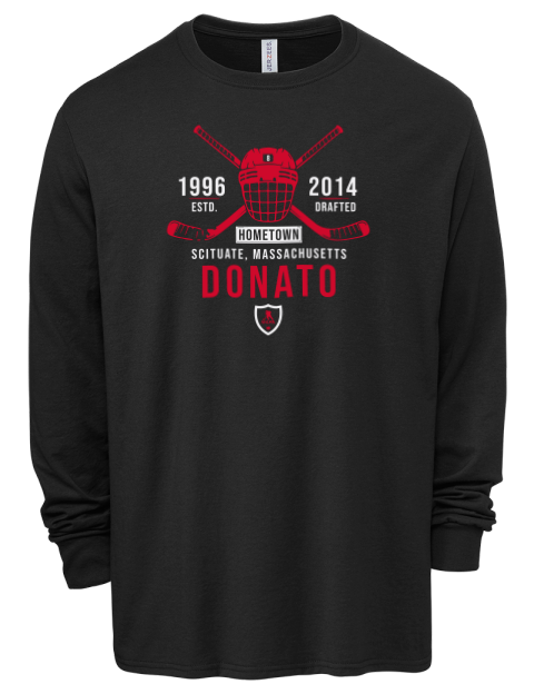 Heritage Ryan Donato Men's Premium Blend Long Sleeve-T-Shirt | Swagsta