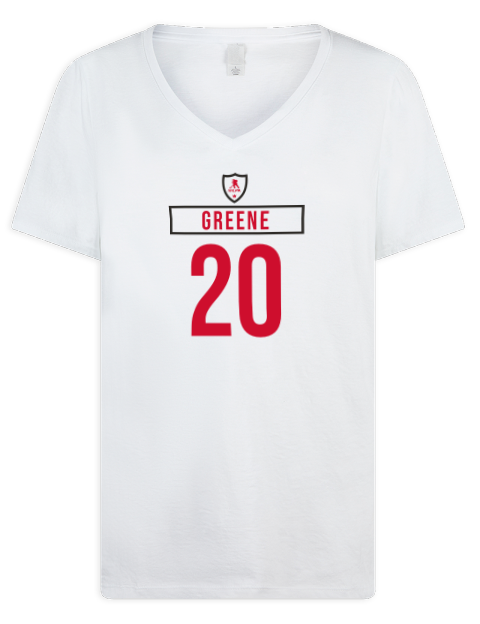 Home Jersey Ryan Greene Premium Ladies V-Neck T-Shirt | Swagsta