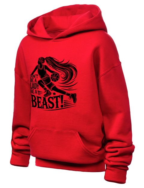 Be A Beast She Got Game Youth Hooded Sweatshirt | Swagsta