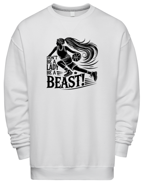 Be A Beast She Got Game Premium Unisex Crewneck Sweatshirt | Swagsta