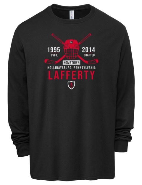 Heritage Sam Lafferty Men's Premium Blend Long Sleeve-T-Shirt | Swagsta