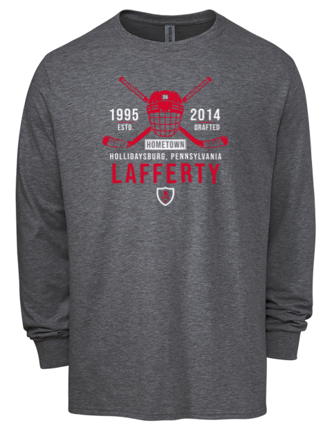 Heritage Sam Lafferty Men's Premium Blend Long Sleeve-T-Shirt | Swagsta