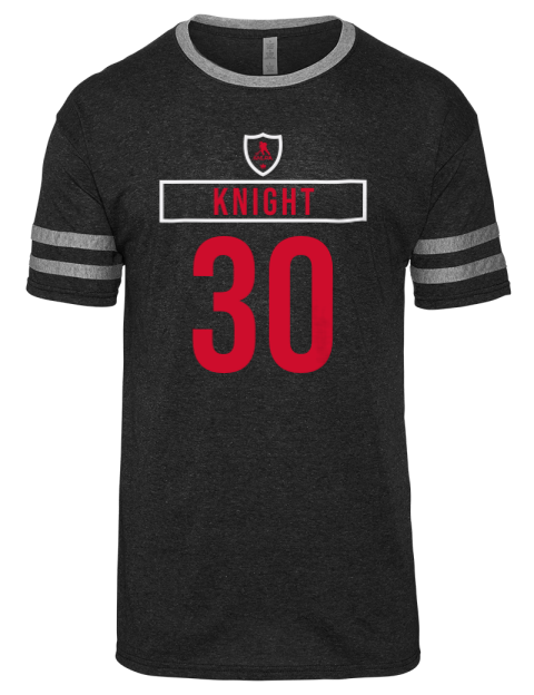Away Jersey Spencer Knight Men's Tri-Blend T-Shirt | Swagsta