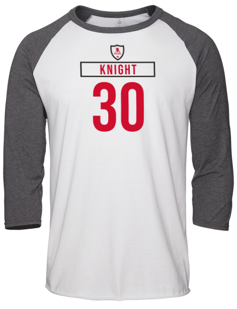 Home Jersey Spencer Knight Unisex Premium Three-Quarter Raglan T-Shirt | Swagsta