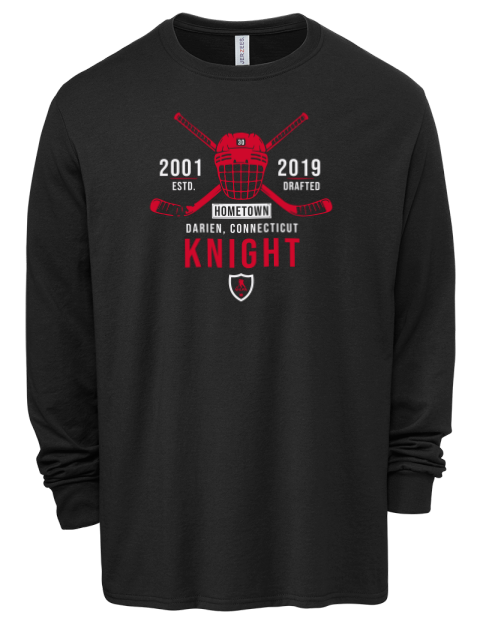 Heritage Spencer Knight Men's Premium Blend Long Sleeve-T-Shirt | Swagsta
