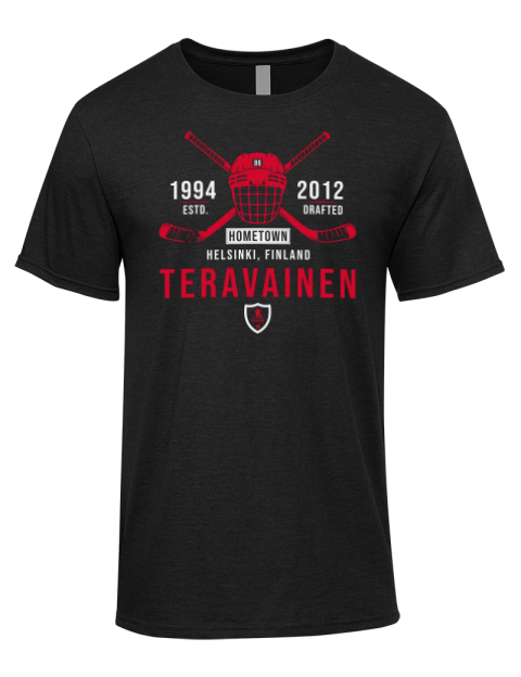 Heritage Teuvo Teravainen Premium Ring-Spun Cotton Unisex T-Shirt | Swagsta